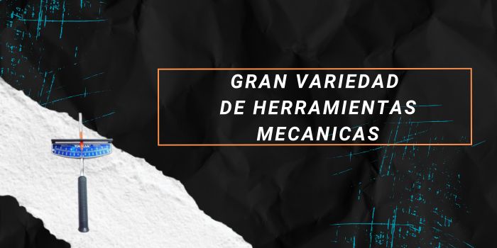 Gran variedad de herramientas mecánicas 