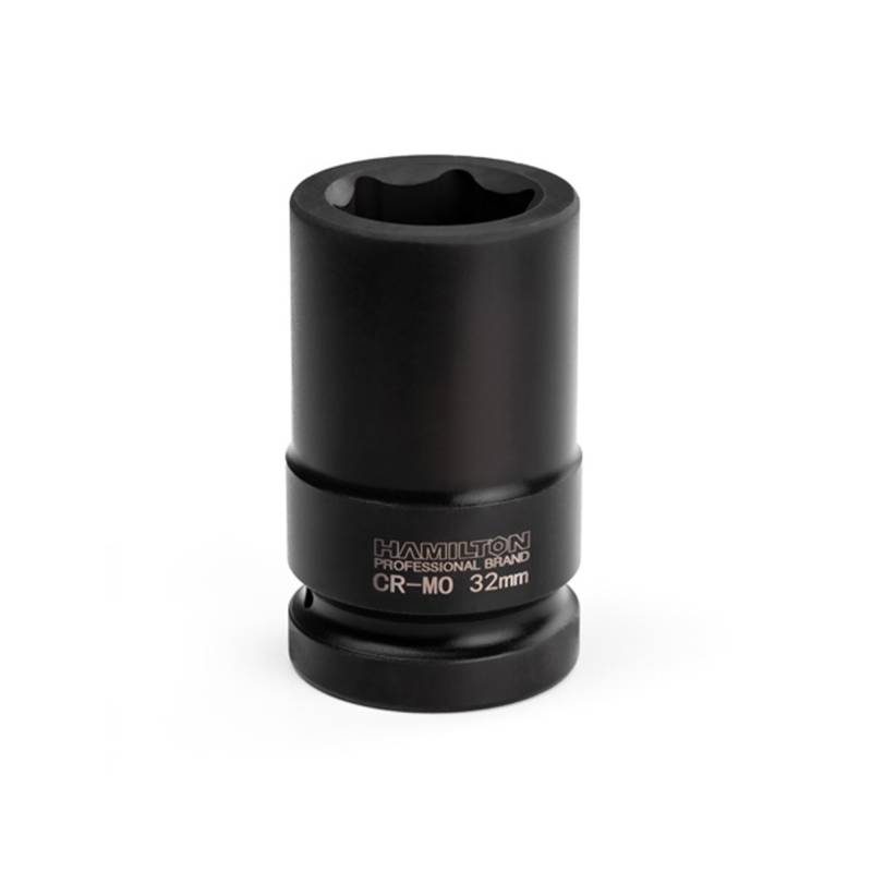 Tubo De Impacto Largo Encastre De 1 Pulgada - 32Mm Para Neumatica