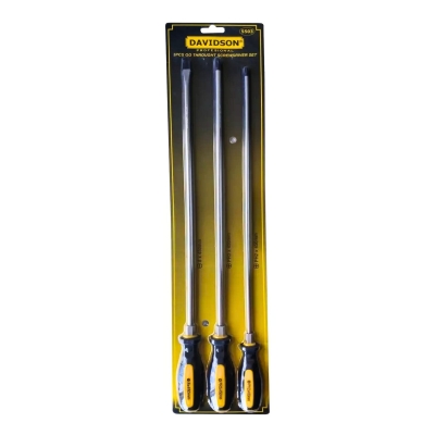 Juego De 3 Destornilladores Super Largos 45Cm