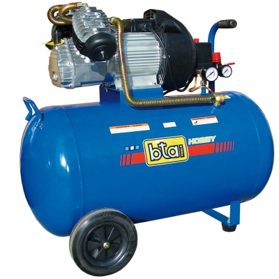 Compresor 100 Litros 3Hp Doble Cilindro Carga Rapida