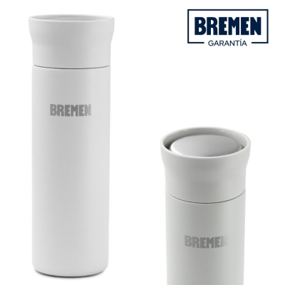 Vaso Termico Para Cafe 360° - Ideal Para El Auto Gris