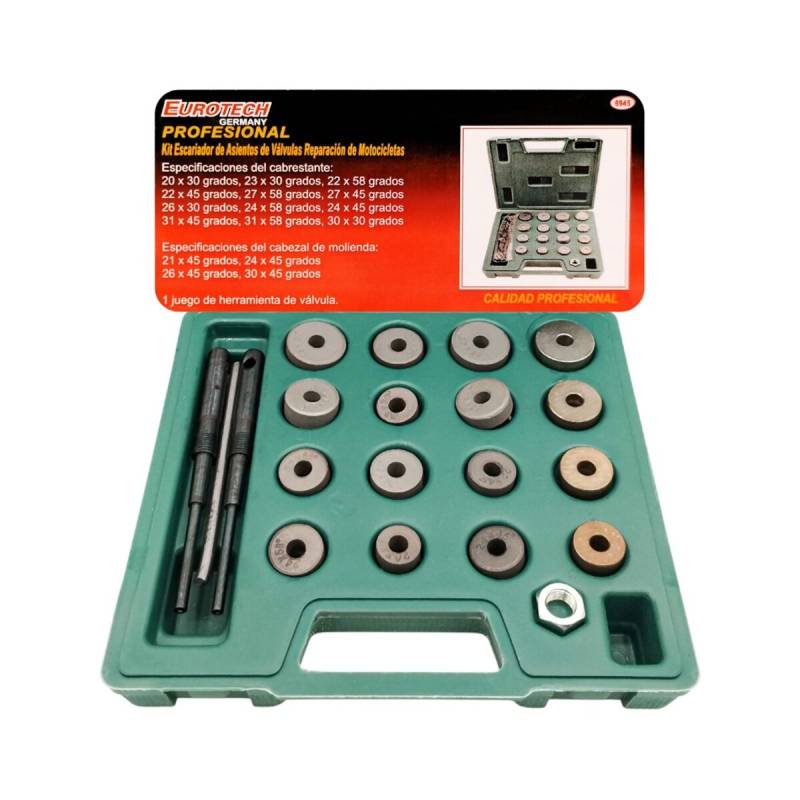 Juego De Fresas Para Asiento De Valvulas De Moto