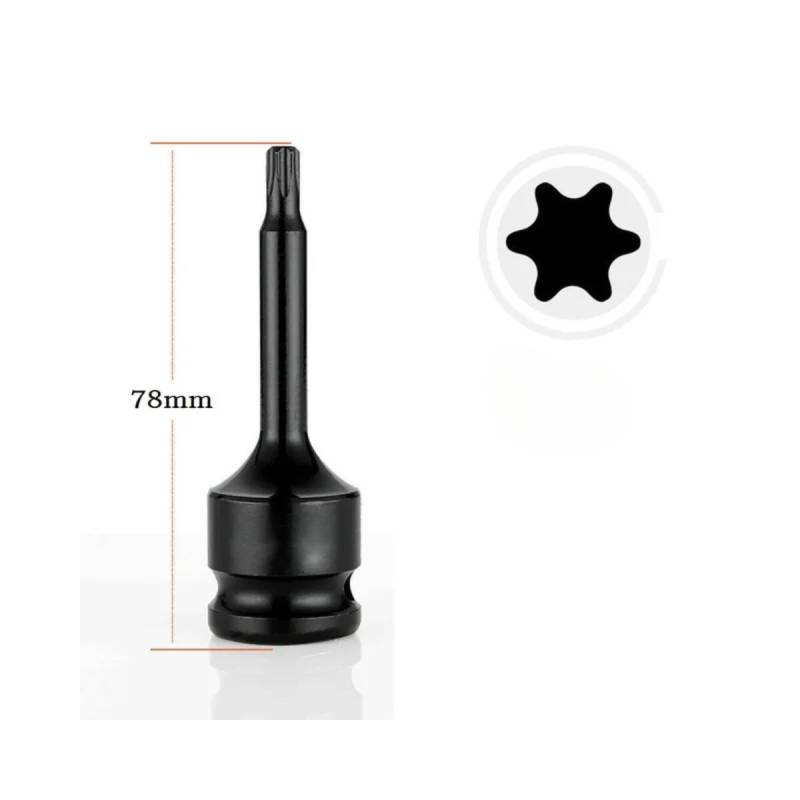 Tubo De Impacto Con Punta Torx 1/2 T30