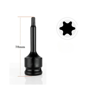 Tubo De Impacto Con Punta Torx 1/2 T50
