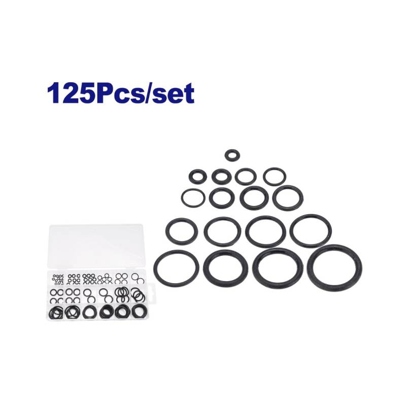 Set De Orrings Milimetricos Surtidos 125 Piezas