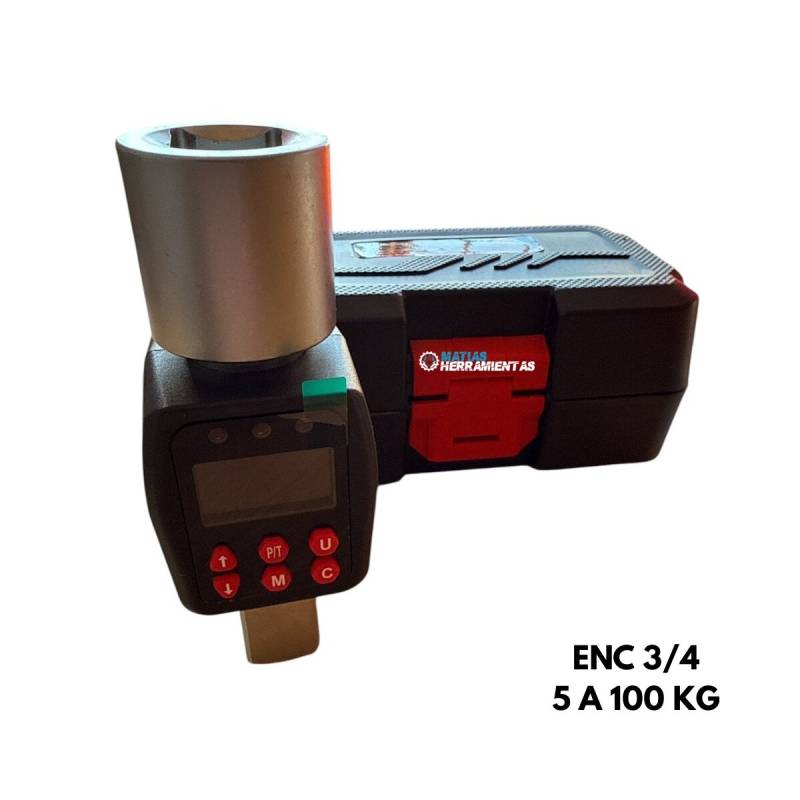 Torquimetro Digital 3/4 De 5 A 100 Kilos Eurotech