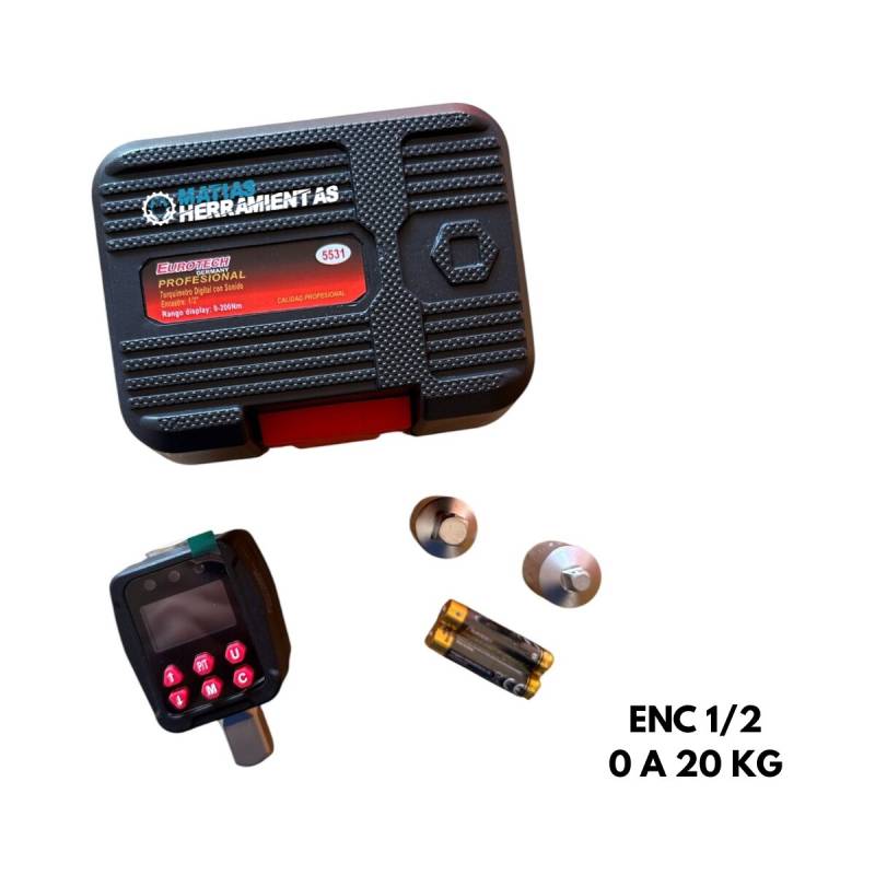 Torquimetro Digital 1/2 De 0 A 20 Kilos Eurotech