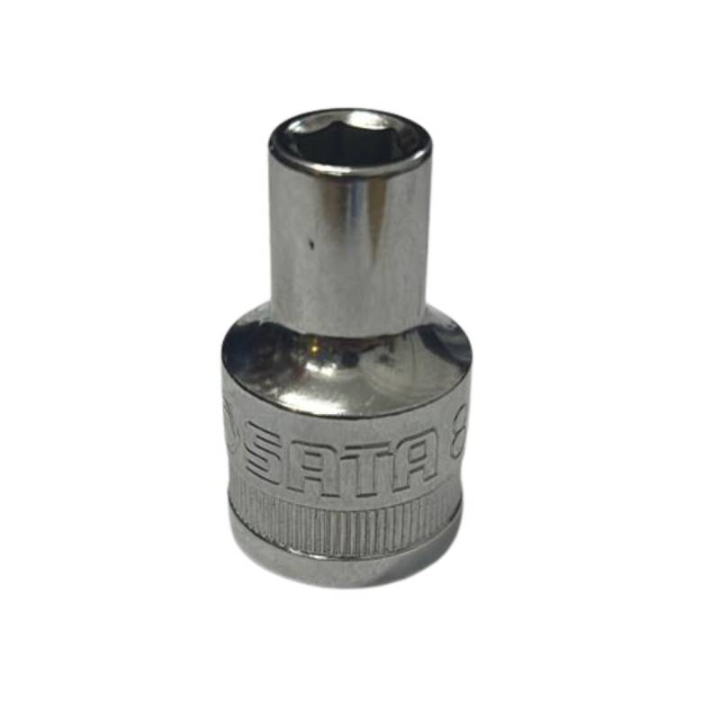 Tubo De 8Mm Con Encastre De 1/2 Corto Hexagonal