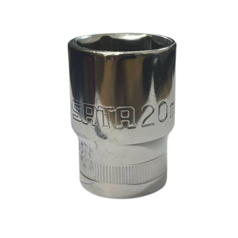 Tubo De 20Mm Con Encastre De 1/2 Corto Hexagonal