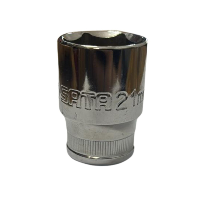 Tubo De 21Mm Con Encastre De 1/2 Corto Hexagonal