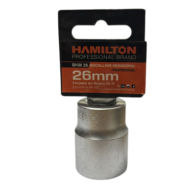 Tubo Corto Encastre 1/2 De 26Mm Hexagonal