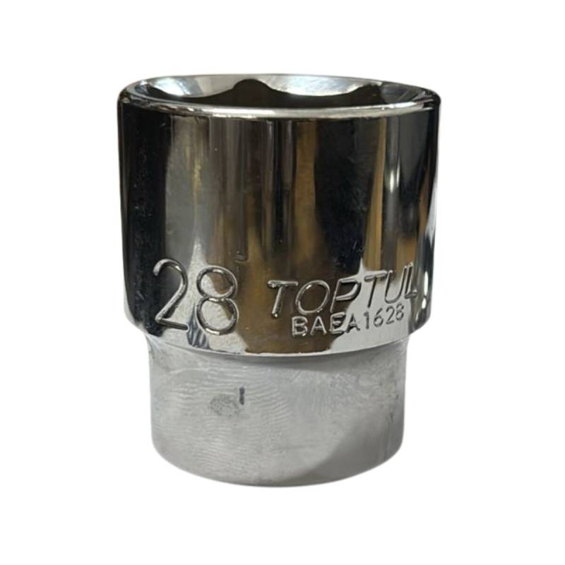 Tubo Con Encastre De 1/2 Corto De 28Mm Hexagonal