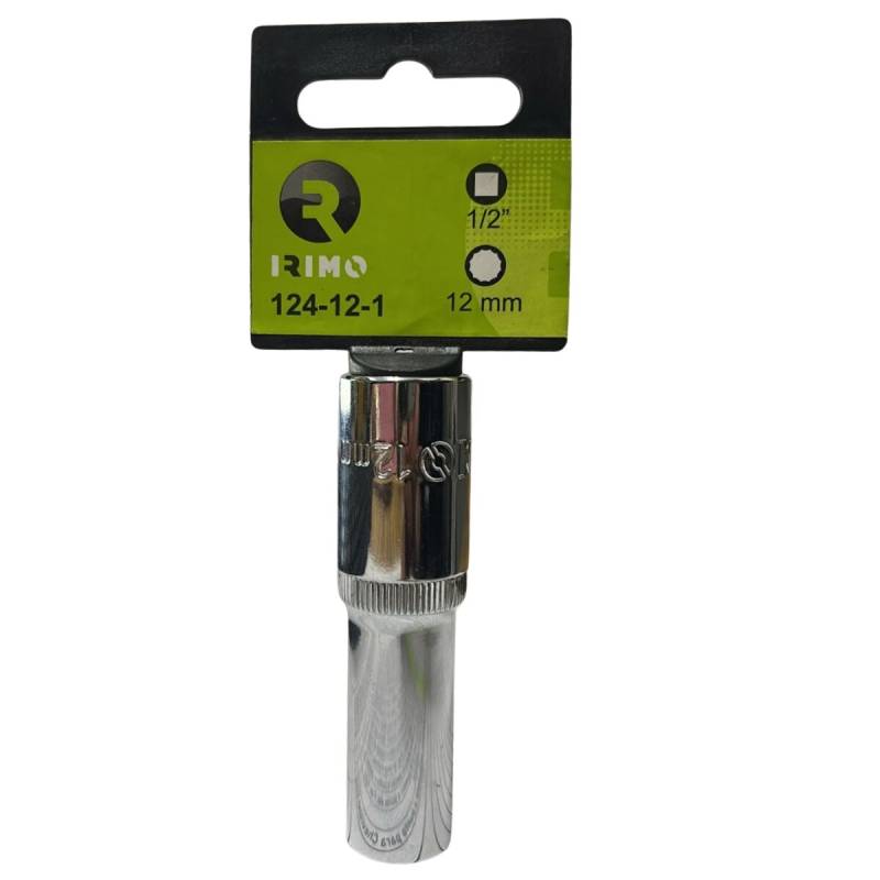 Tubo Largo Estriado De 12Mm Con Encastre De 1/2