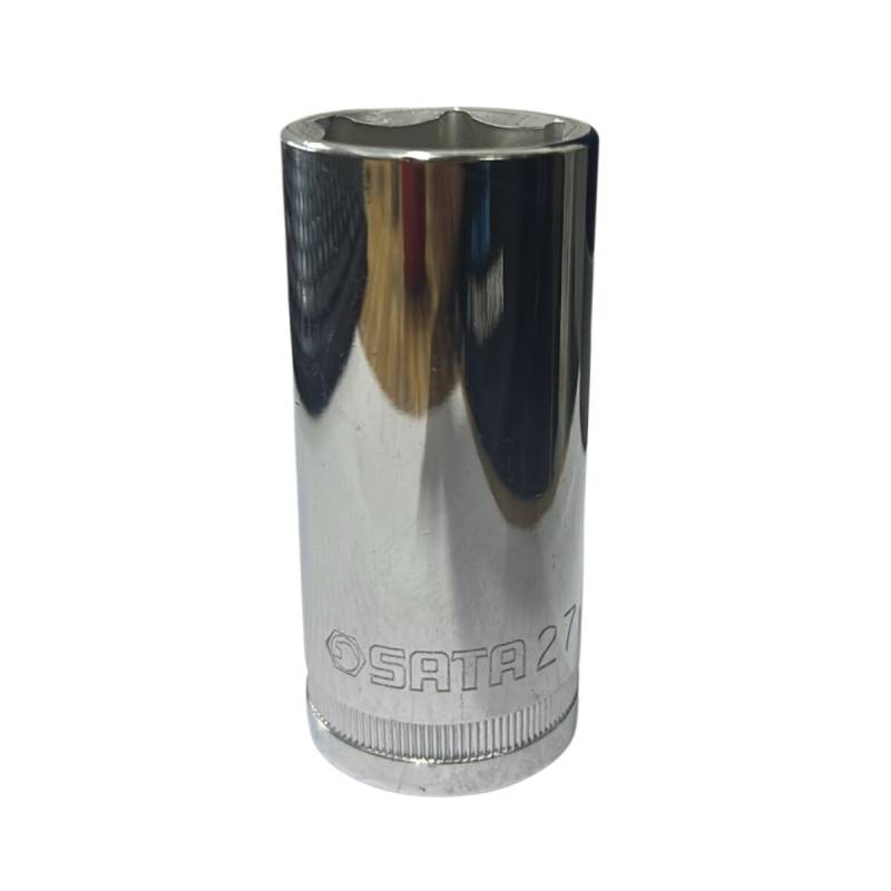 Tubo De 27Mm Con Encastre De 1/2 Largo Hexagonal