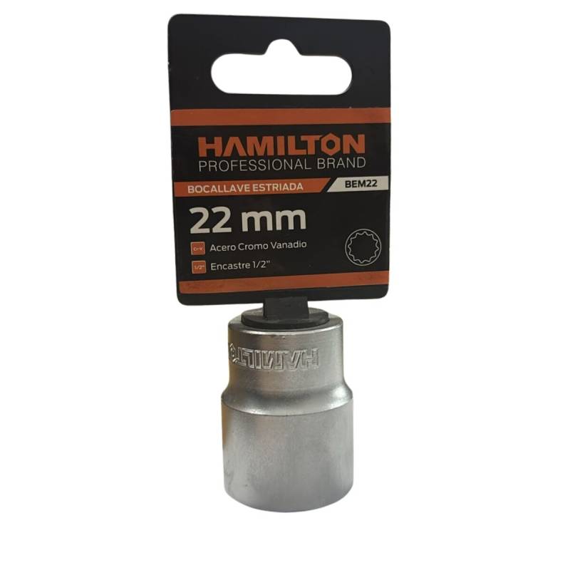 Tubo Corto Encastre 1/2 De 22Mm Estriado