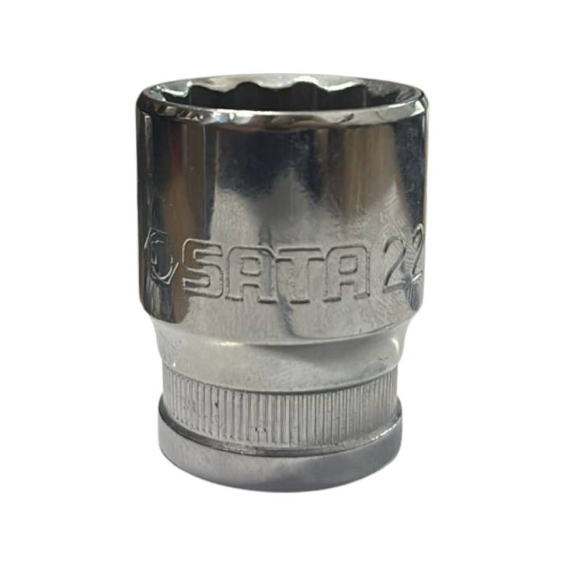 Tubo De 23Mm Con Encastre De 1/2 Corto Estriado