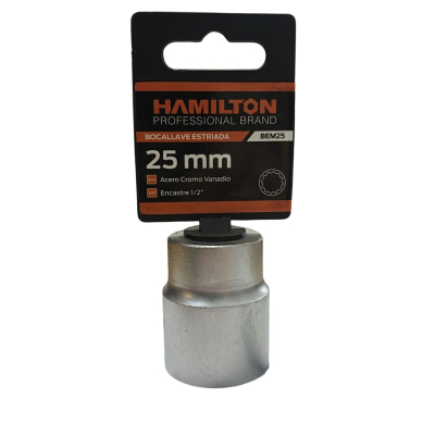 Tubo Corto Encastre 1/2 De 25Mm Estriado