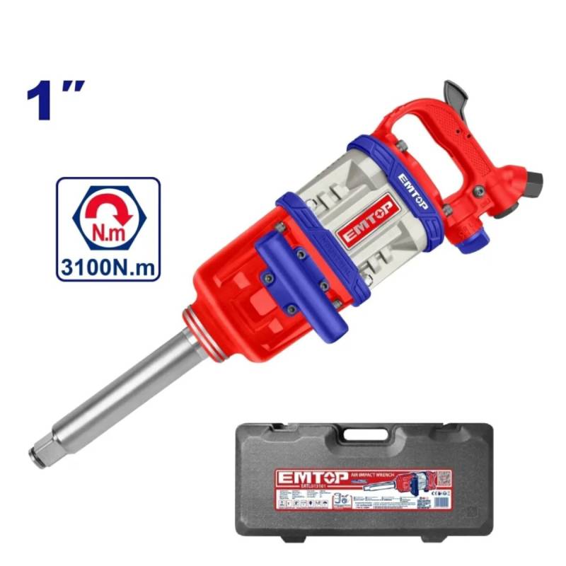 Llave De Impacto 1 200Mm 3100Nm Emtop
