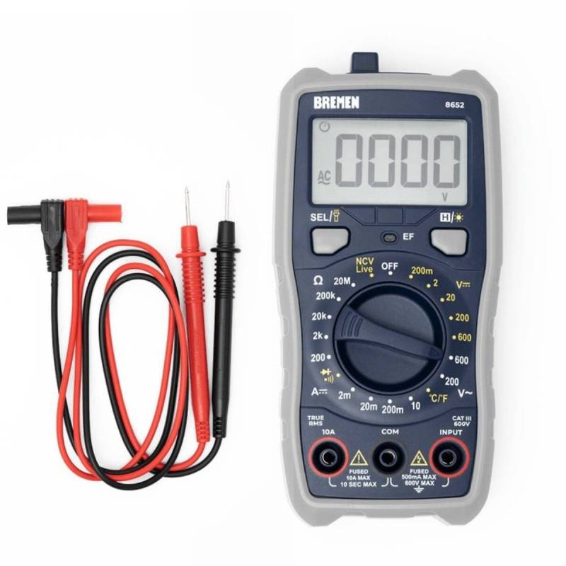 Multimetro Digital Profesional Con Temperatura