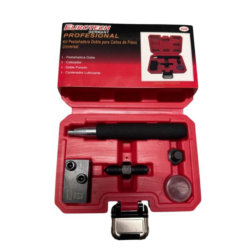 Kit Pestañadora Virolero Doble Para Freno