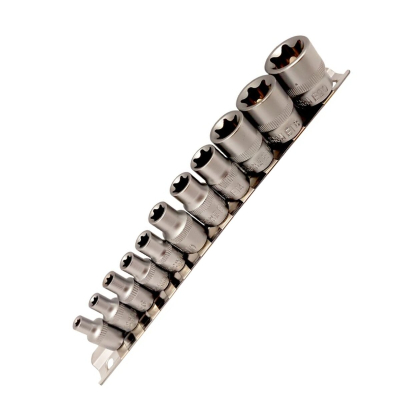 Set De Tubos Torx Hembra 1/4 Y 3/8 Eurotech