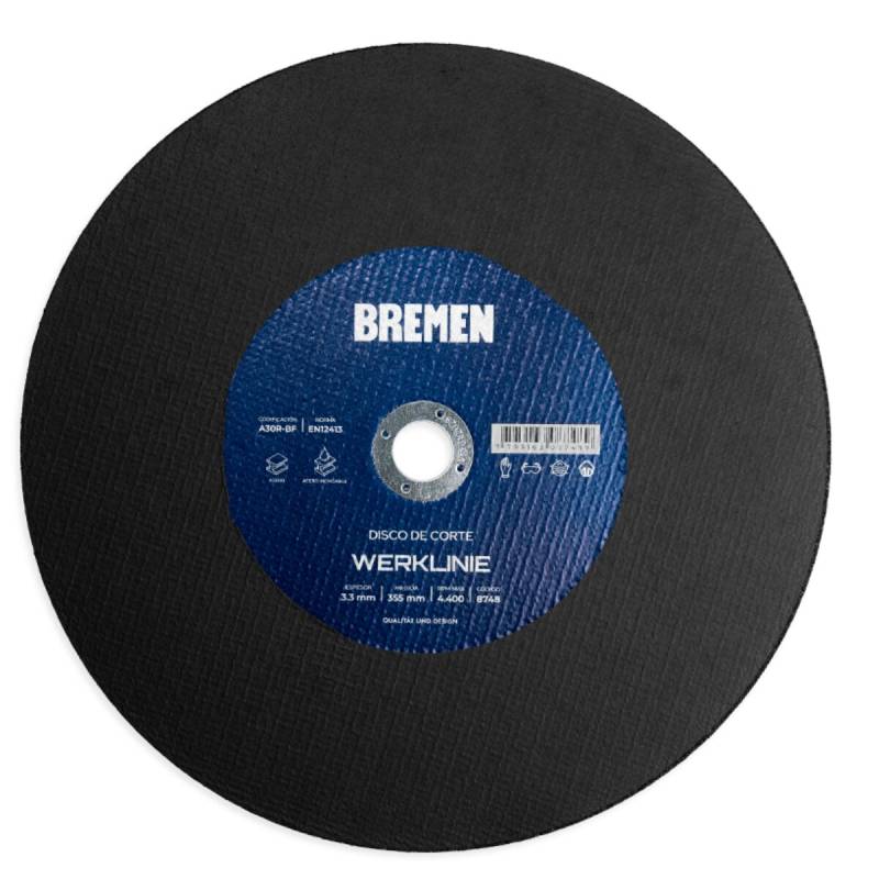 Pack De 10 Discos De Corte 355Mm Para Sensitiva