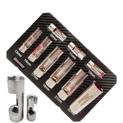 Set De 9 Tubos Abiertos Para Sondas Inyectores  Y Caños
