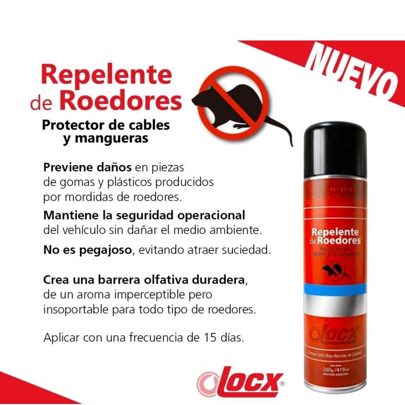 Aerosol Repelente De Roedores Ratas Locx