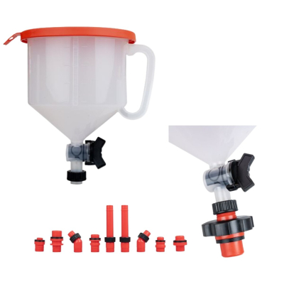 Purgador Con Embudo Para Carga De Refrigerante Anti Burbujas