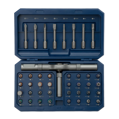 Caja De Tubos Encastre 1/4 Imantada Con 44 Piezas Top