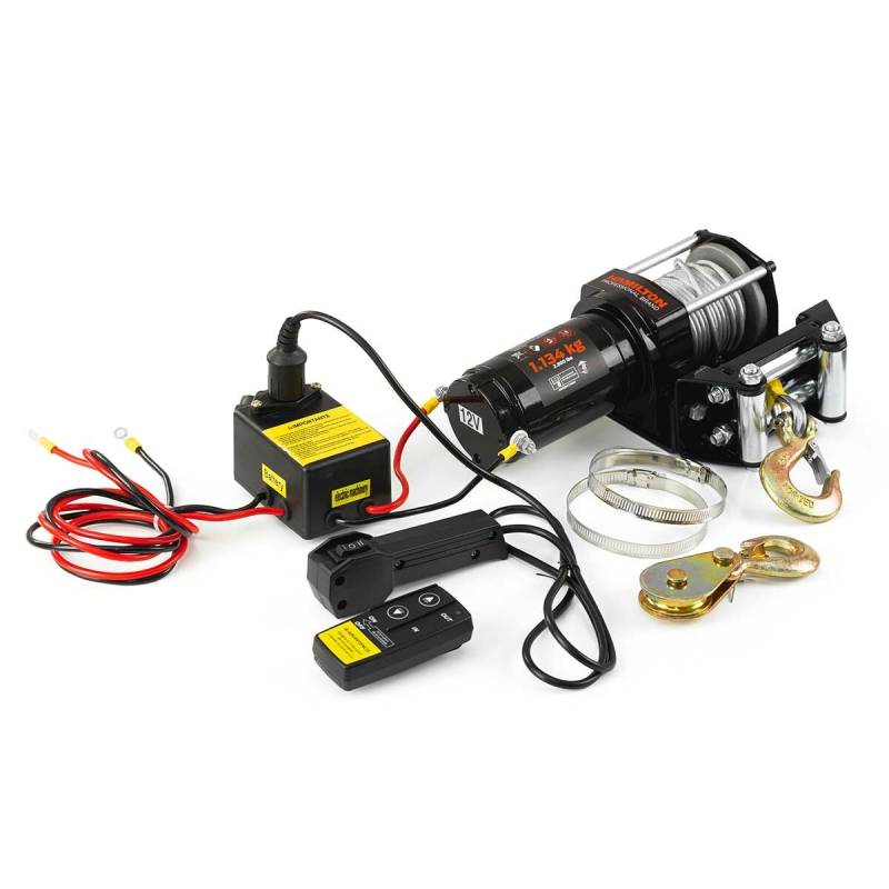 Malacate Aparejo Electrico 12V Ideal Camionetas