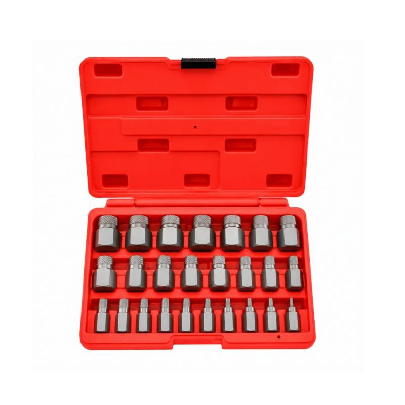 Extractor Tornillos Cortados Falseados Tubos Rotos  25 Piezas