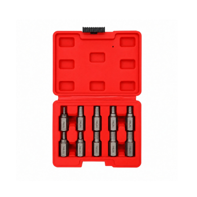 Extractor Tornillos Cortados Falseados Tubos Rotos 10 Piezas