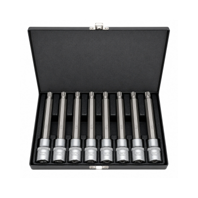 Juego De 8 Puntas Torx Extra Largas 14Cm