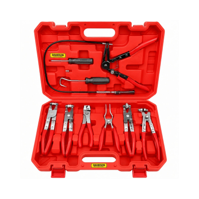 Juego De 9 Pinzas Especiales Automotriz Radiador Tapizados Y Abrazaderas