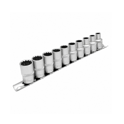 Juego De Tubos Estriados 11 Piezas De 1/2 - 8 A 17Mm Eurotech