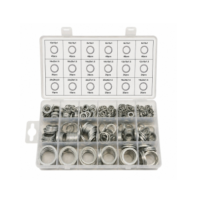 Juego Kit De 508 Arandelas De Suplemento De Aluminio