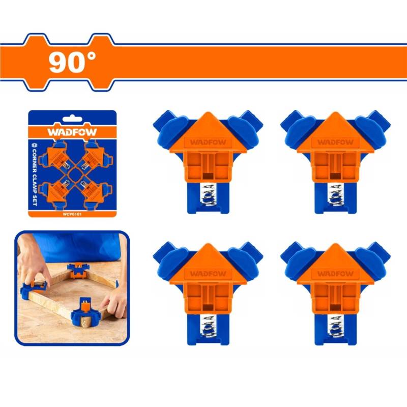 Set De 4 Prensas Sargento Automaticas Para Carpintero