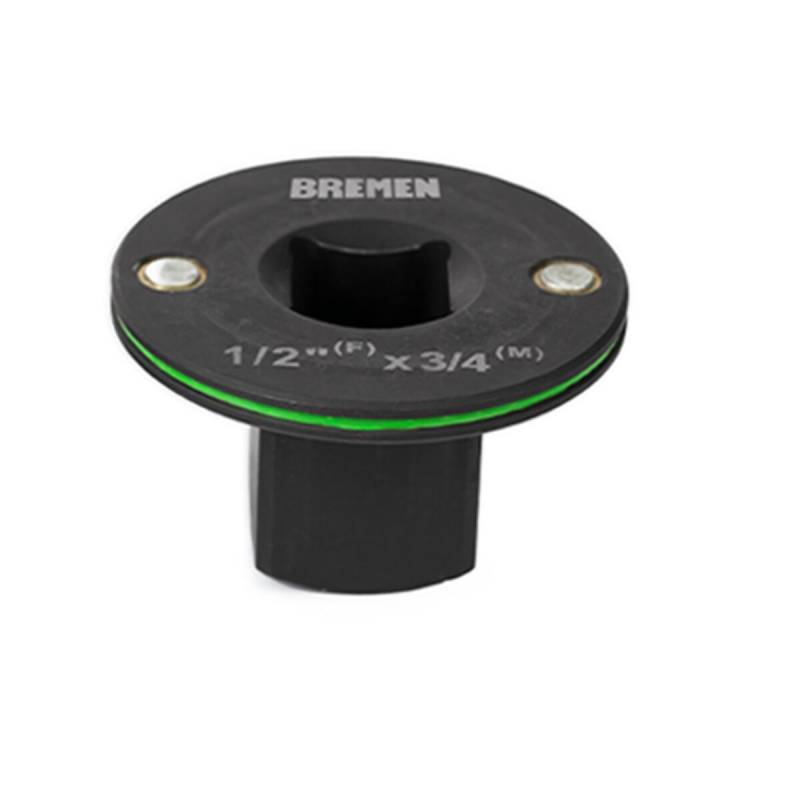 Adaptador Chato Para Tubo 1/2 Hembra - 3/4 Macho