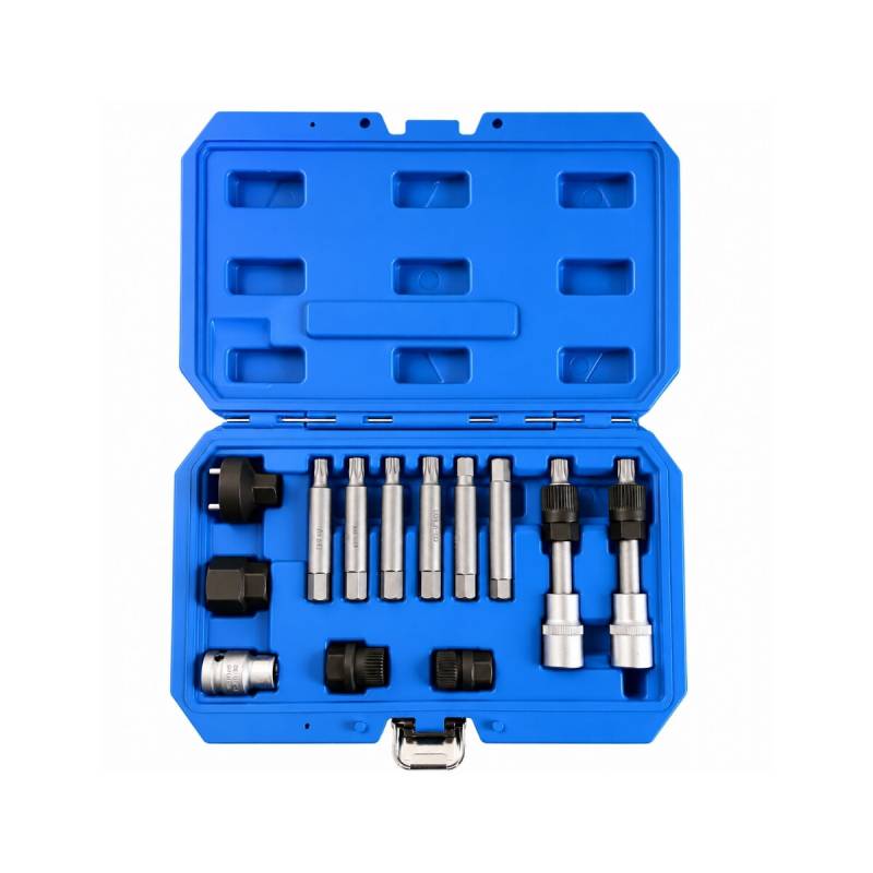 Kit Extractor De Poleas De Alternador Multimarca Estriados