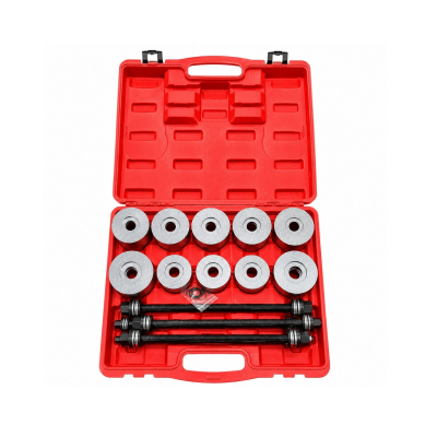 Kit Extractor Y Colocador De Bujes Bajos De Parrilla Universal 27 Piezas