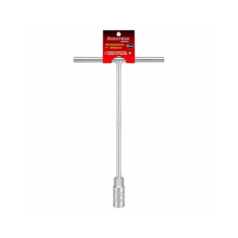 Llave T Larga 30 Cm 19 Mm Eurotech