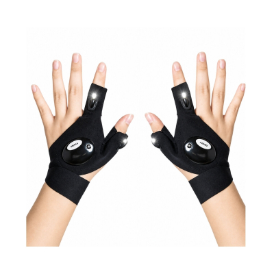 Par De Guantes Con Luz Led Incluida