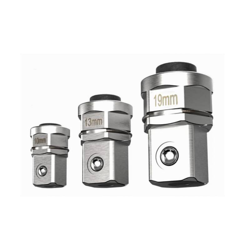 Set De 3 Adaptadores Para Convertir Llave Crique