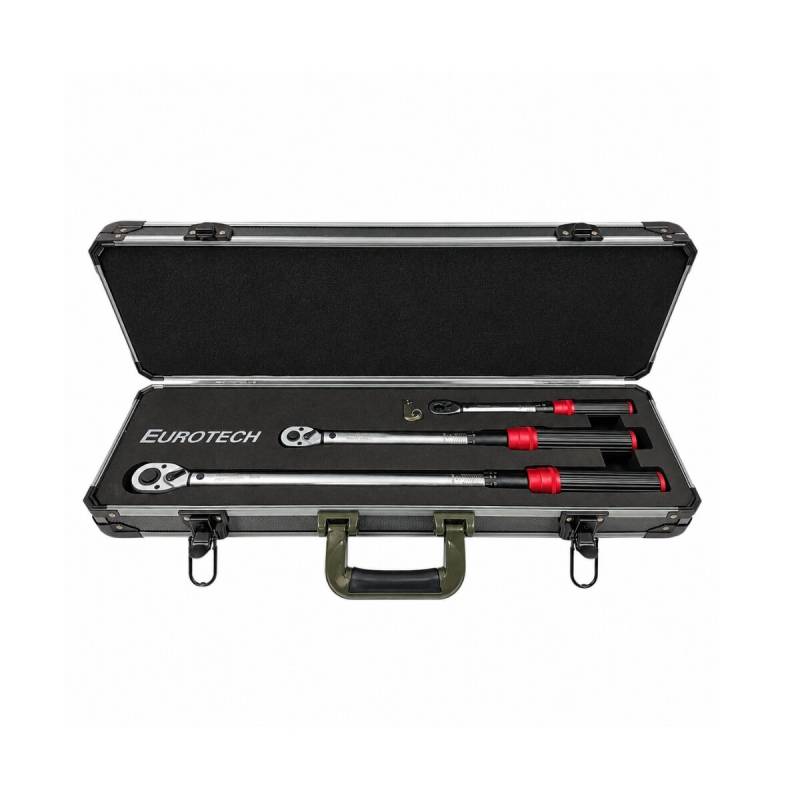 Set De 3 Torquimetros De Safe Profesionales Con Maletin