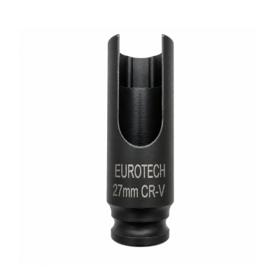 Tubo 27Mm Hexagonal Abierto Cortado Para Inyectores