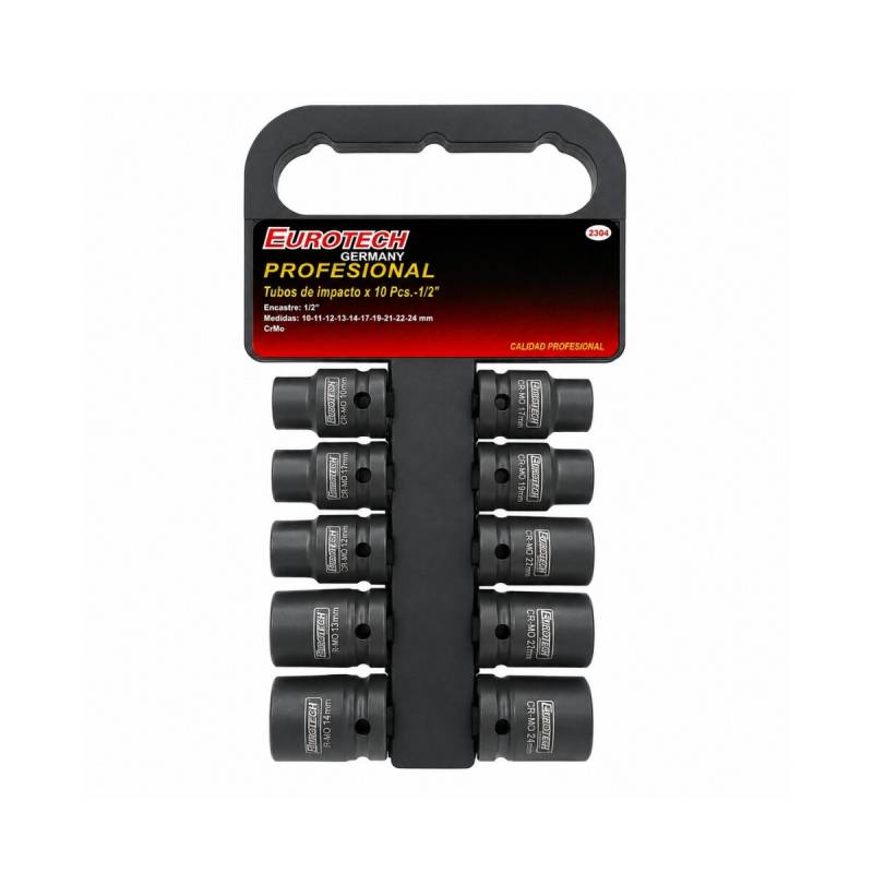 Tubos De Impacto Cortos Eurotech De 10 A 24Mm