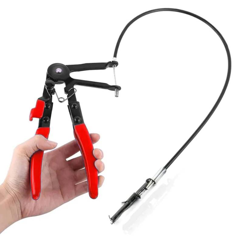 Pinza Para Abrazaderas De Radiador Con Cable Y Crique