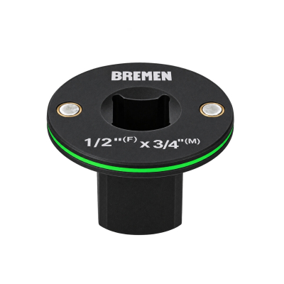 Adaptador Chato Para Tubo 1/2 Hembra - 3/4 Macho
