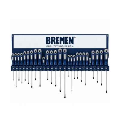 Exhibidor De Chapa Reforzada Para Destornilladores Bremen